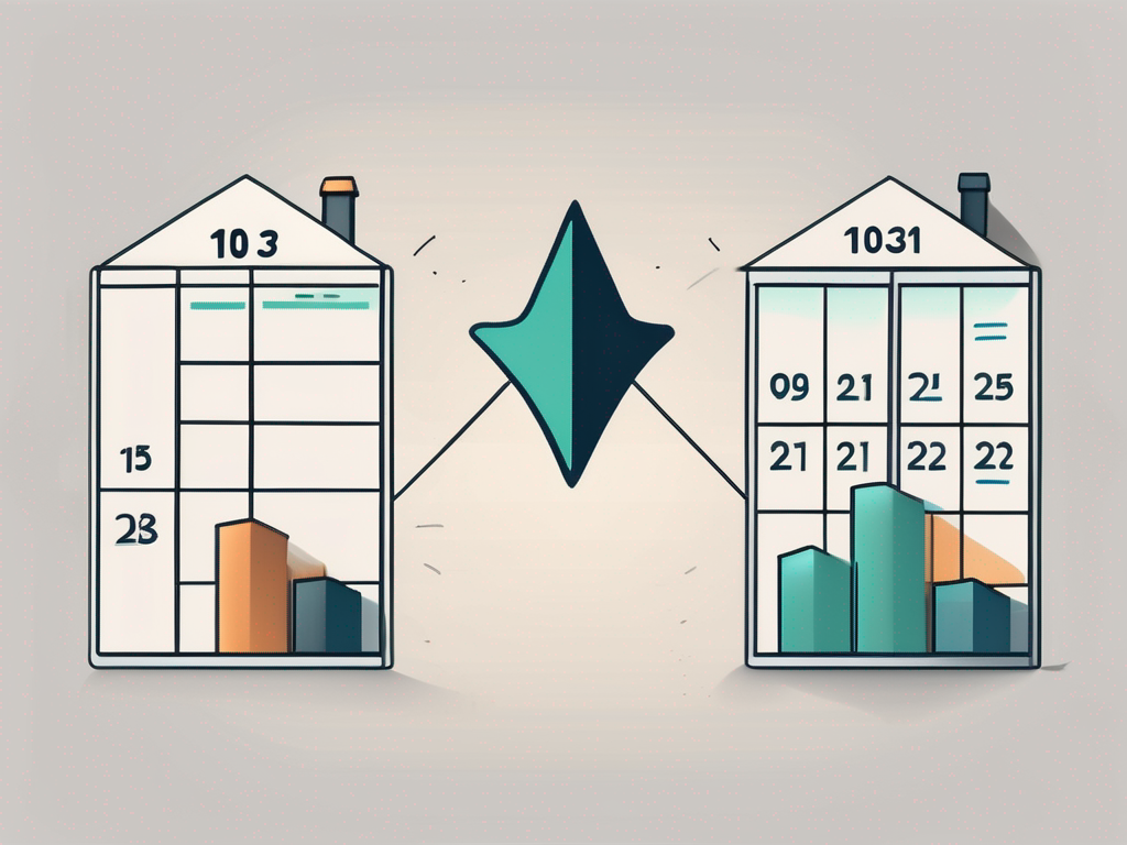 Two properties being swapped